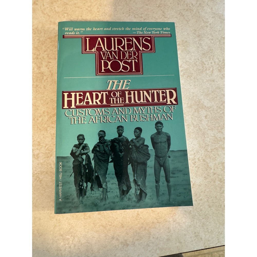 The Heart of the Hunter Laurens van der Post African Bushman Myths HBJ Paperback